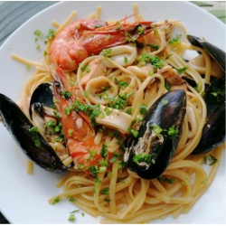 Cypriot Seafood Pasta